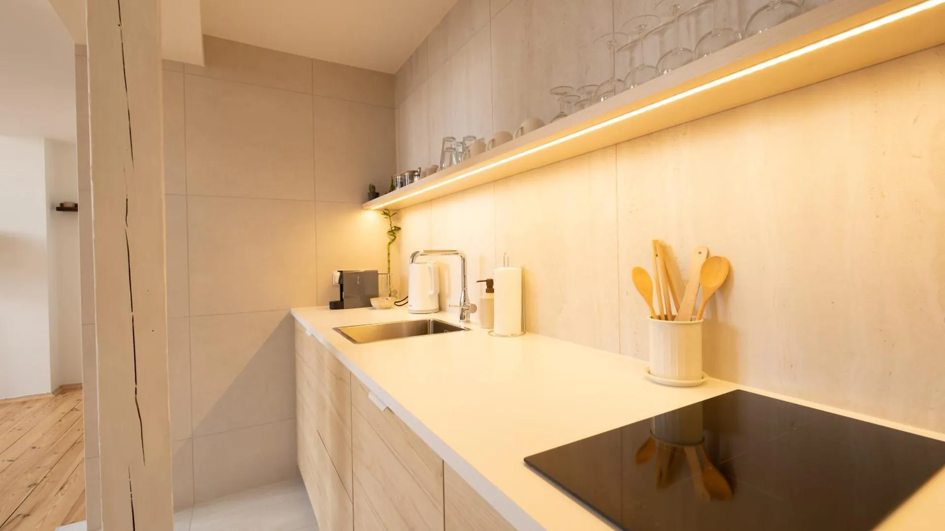 Modern Sunlit Loft With A/C In Prime Location Apartment Prague 0*,  Czech Republic